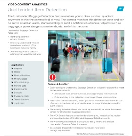 Unattended Baggage Detection in St. Croix and surrounding Virgin Islands